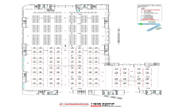 第110届成都糖酒会【食品机械馆】图纸